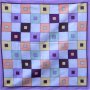 Pastel Checkerboard Pigment Printed Bandanas