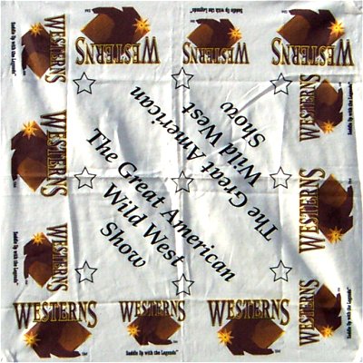 Great American Wild West Show Custom Bandanna